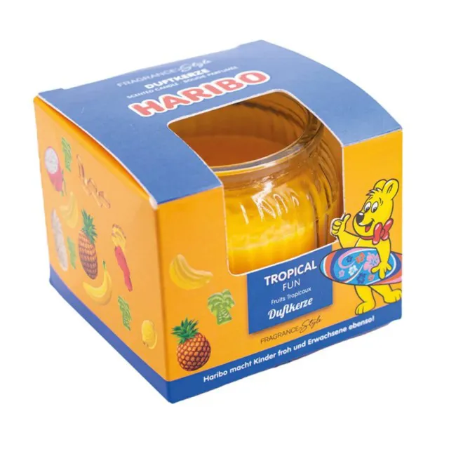 Dišeča sveča Haribo 85g Tropical Fun